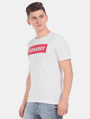 white printed t-shirt - 17631267 - Standard Image - 2