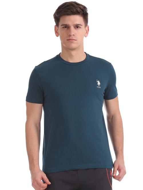 teal solid t-shirt - 17631275 - Standard Image - 1