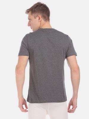 grey solid t-shirt - 17631278 - Standard Image - 4