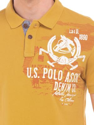yellow printed t-shirt - 17631335 - Standard Image - 5