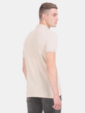 beige printed polo t-shirt - 17631465 - Standard Image - 3