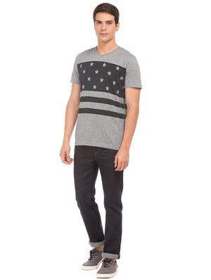 grey printed t-shirt - 17631486 - Standard Image - 4