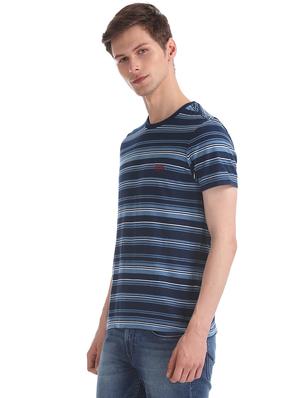 blue striped t-shirt - 17631590 - Standard Image - 2