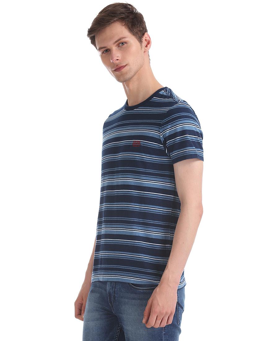 blue striped t-shirt - 17631590 - Zoom Image - 2