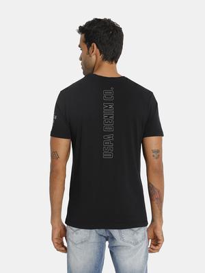 black solid t-shirt - 17631623 - Standard Image - 3