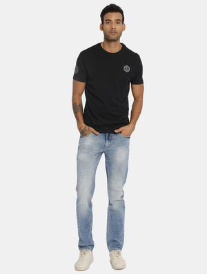 black solid t-shirt - 17631623 - Standard Image - 4