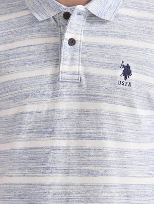 blue striped polo t-shirt - 17631892 - Standard Image - 5