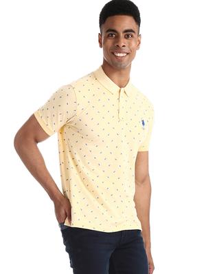 yellow printed t-shirt - 17631940 - Standard Image - 2