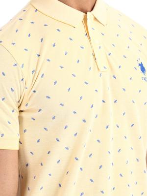 yellow printed t-shirt - 17631940 - Standard Image - 5