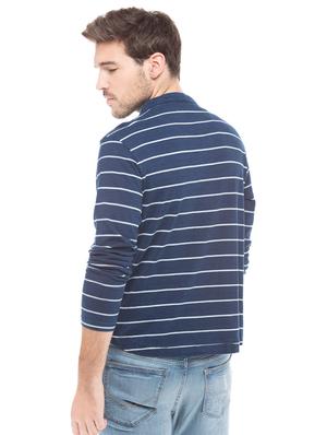 blue striped t-shirt - 17632097 - Standard Image - 3
