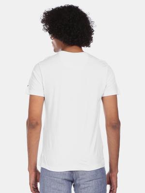 white printed t-shirt - 17632155 - Standard Image - 2