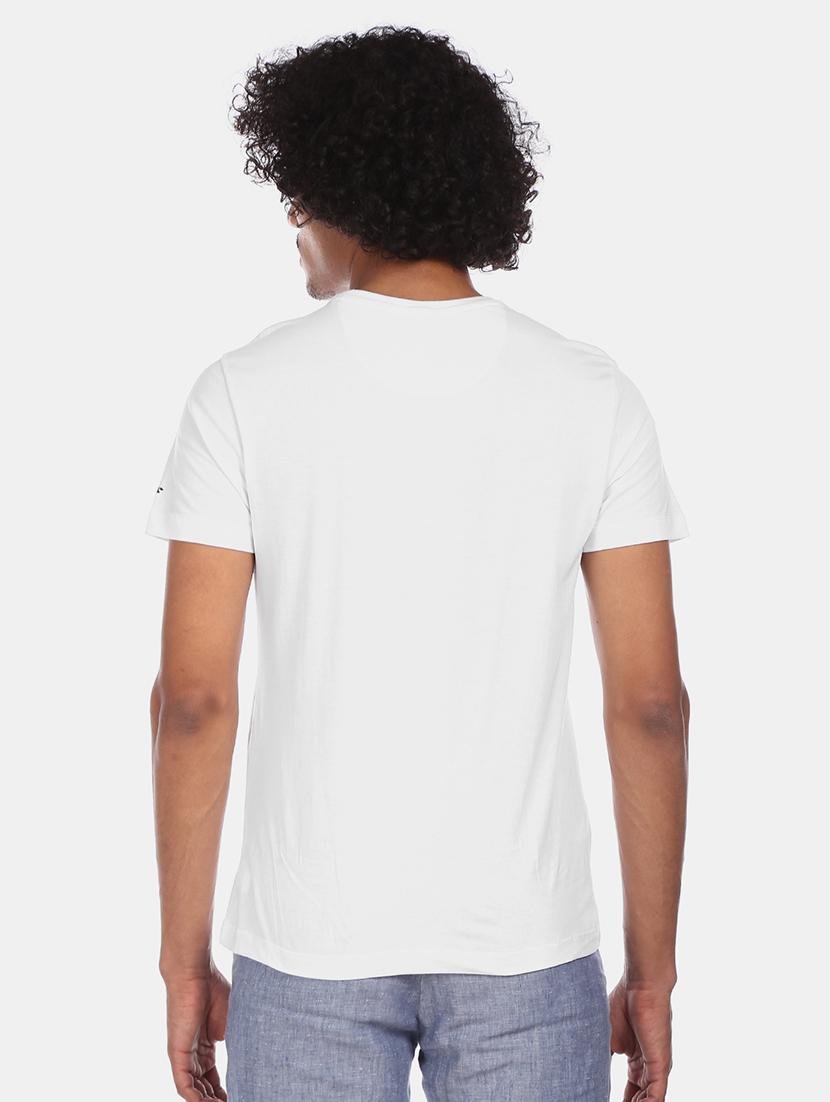 white printed t-shirt - 17632155 - Zoom Image - 2