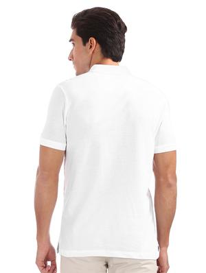 white printed t-shirt - 17632263 - Standard Image - 3