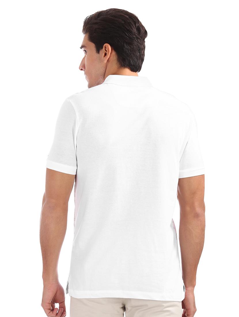 white printed t-shirt - 17632263 - Zoom Image - 3