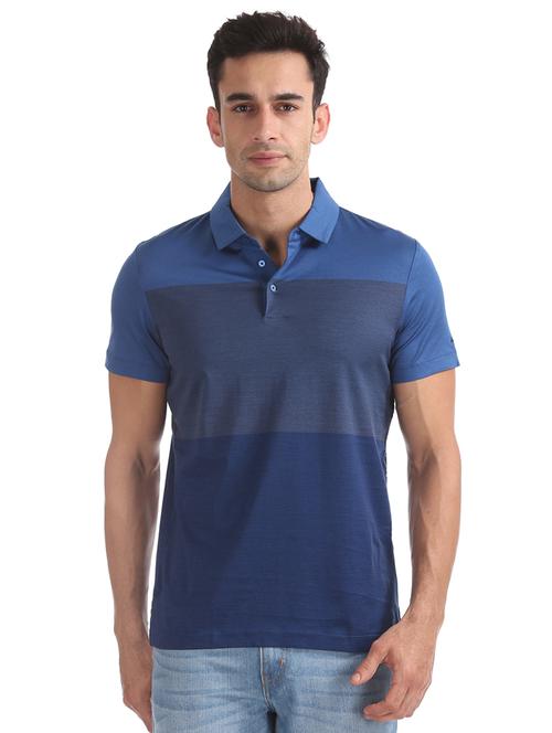 blue printed t-shirt - 17632264 - Standard Image - 1
