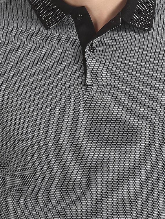 black color block t-shirt - 17632276 - Zoom Image - 5