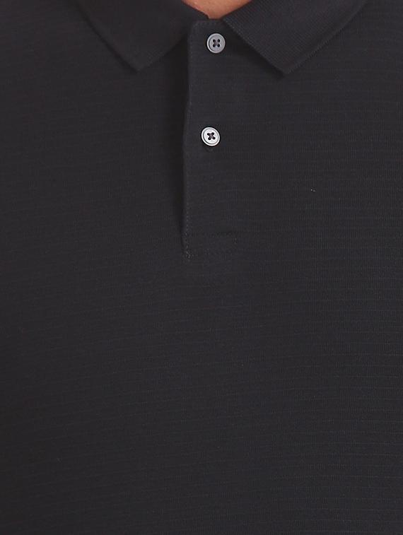 black solid casual shirt - 17632287 - Zoom Image - 5