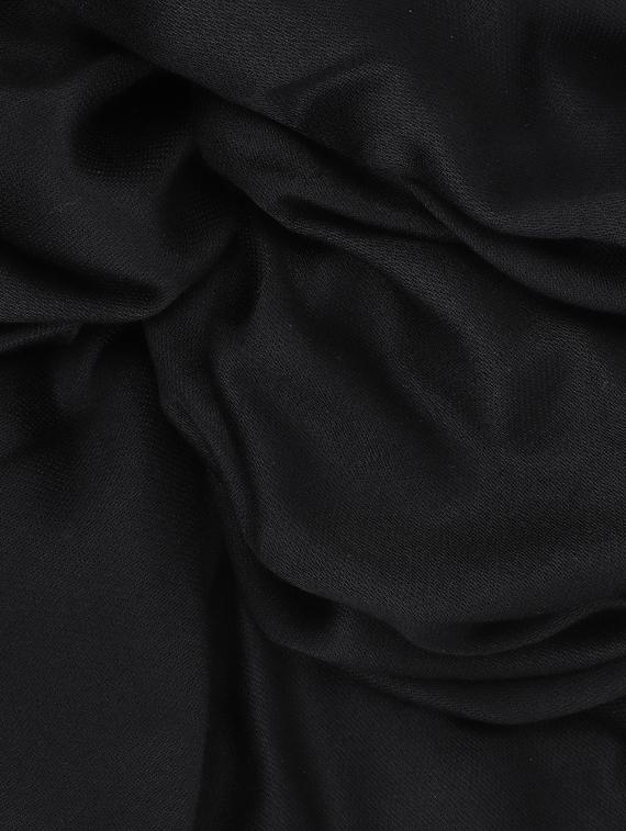 black viscose stole - 17632574 - Zoom Image - 6