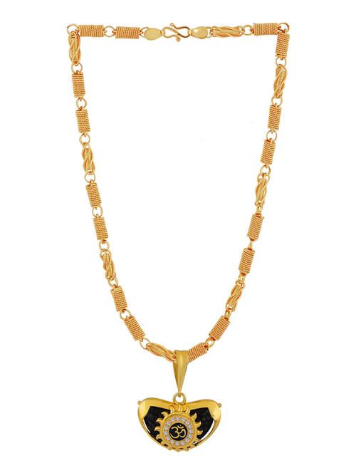 golden metal pendant - 17632605 - Standard Image - 1