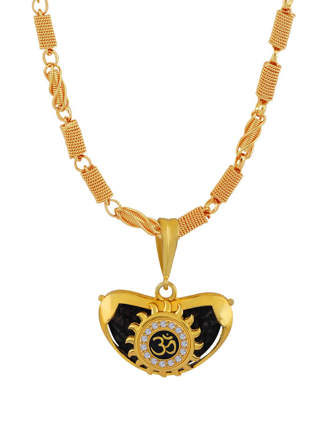 golden metal pendant - 17632605 - Zoom Image - 3