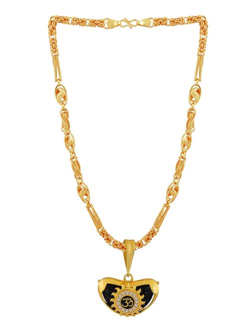 golden metal pendant - 17632609 - Standard Image - 1