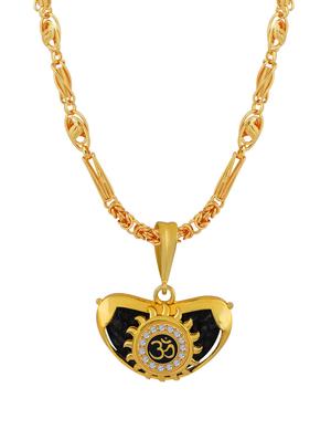 golden metal pendant - 17632609 - Standard Image - 3