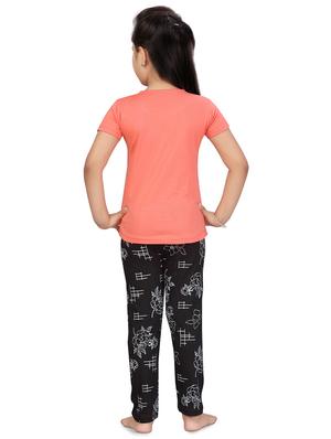 orange nightwear pajama set - 17632623 - Standard Image - 3
