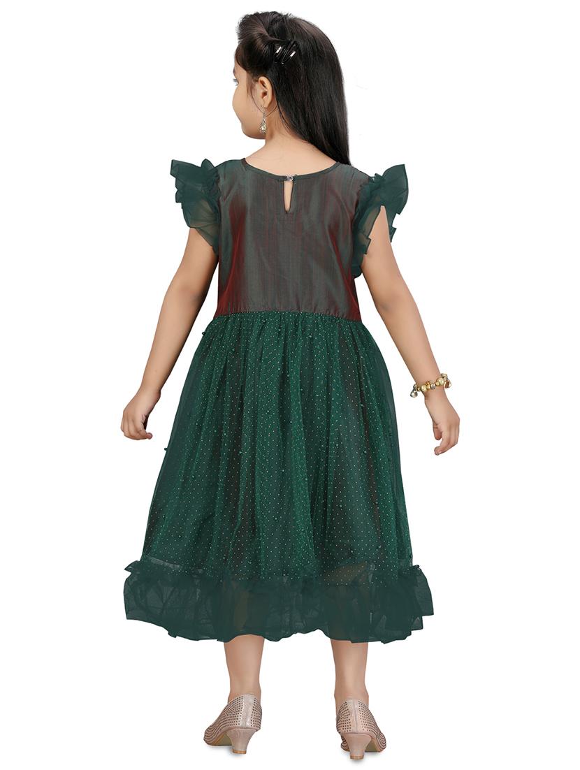 green net frock - 17632642 - Zoom Image - 3