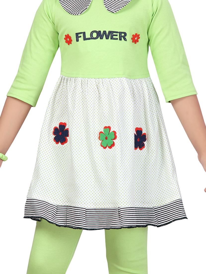 green cotton twin sets - 17632650 - Zoom Image - 4