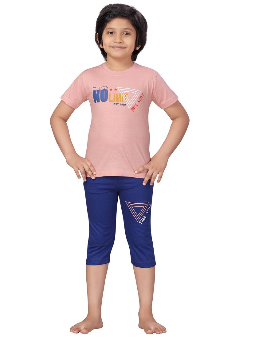 pink nightwear capri set - 17632704 - Zoom Image - 1