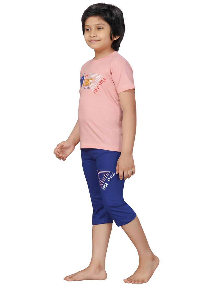 pink nightwear capri set - 17632704 - Zoom Image - 2