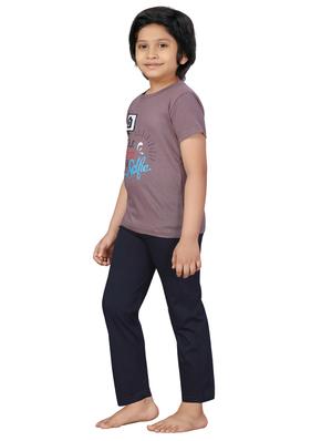 purple nightwear capri set - 17632707 - Standard Image - 2