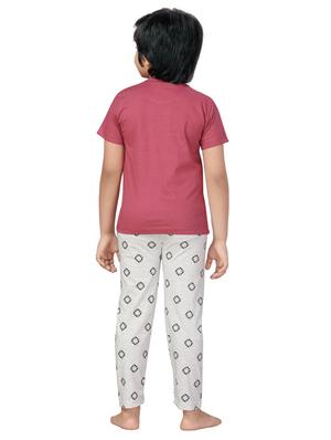 pink nightwear pajama set - 17632709 - Standard Image - 3