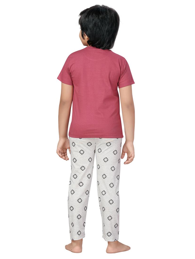 pink nightwear pajama set - 17632709 - Zoom Image - 3
