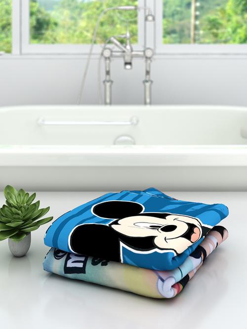 athom trendz disney kids bath towel 60x120 cm pack of 2 - 17632832 - Standard Image - 1