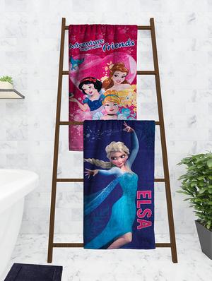 athom trendz disney kids bath towel 60x120 cm pack of 2 - 17632840 - Standard Image - 2