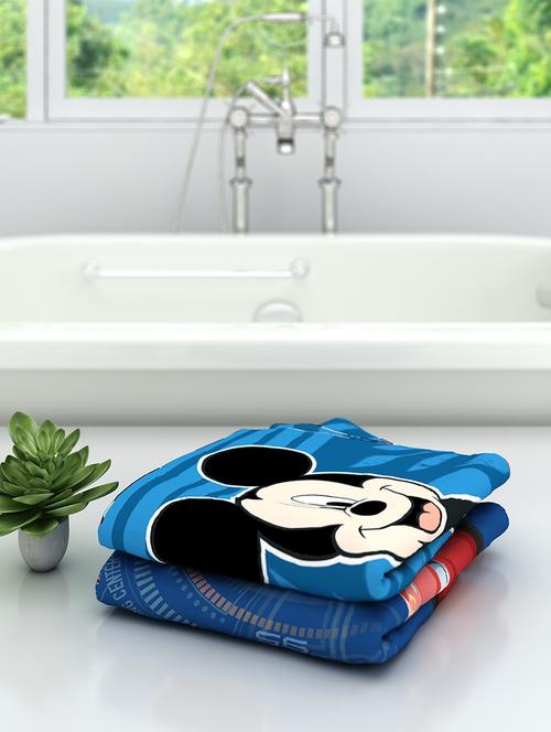 athom trendz disney kids bath towel 60x120 cm pack of 2 - 17632848 - Standard Image - 1
