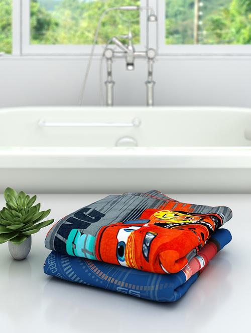 athom trendz disney kids bath towel 60x120 cm pack of 2 - 17632849 - Standard Image - 1