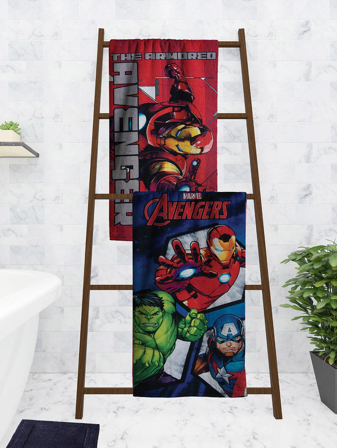 athom trendz marvel kids bath towel 60x120 cm pack of 2 - 17632874 - Zoom Image - 2