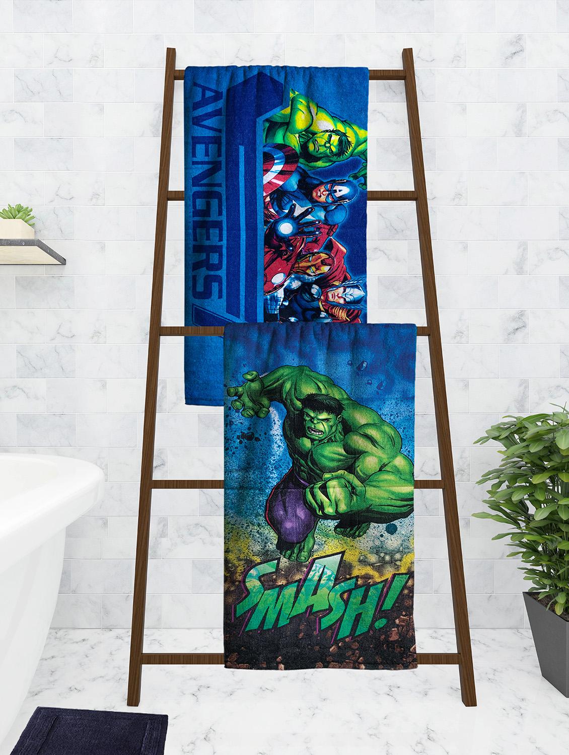 athom trendz marvel kids bath towel 60x120 cm pack of 2 - 17632893 - Zoom Image - 2