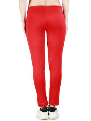 red poly spandex jeggings - 17632901 - Standard Image - 3