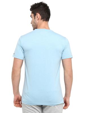 blue printed t-shirt - 17632907 - Standard Image - 3
