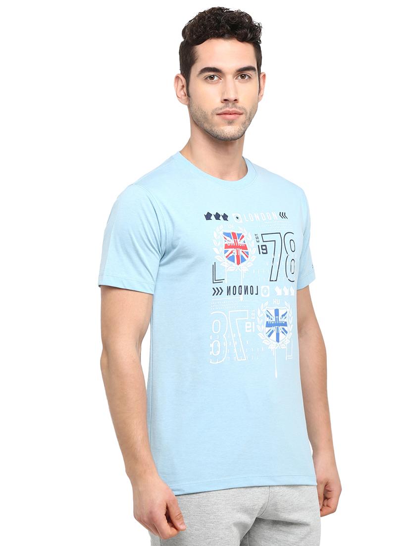 blue printed t-shirt - 17632907 - Zoom Image - 2