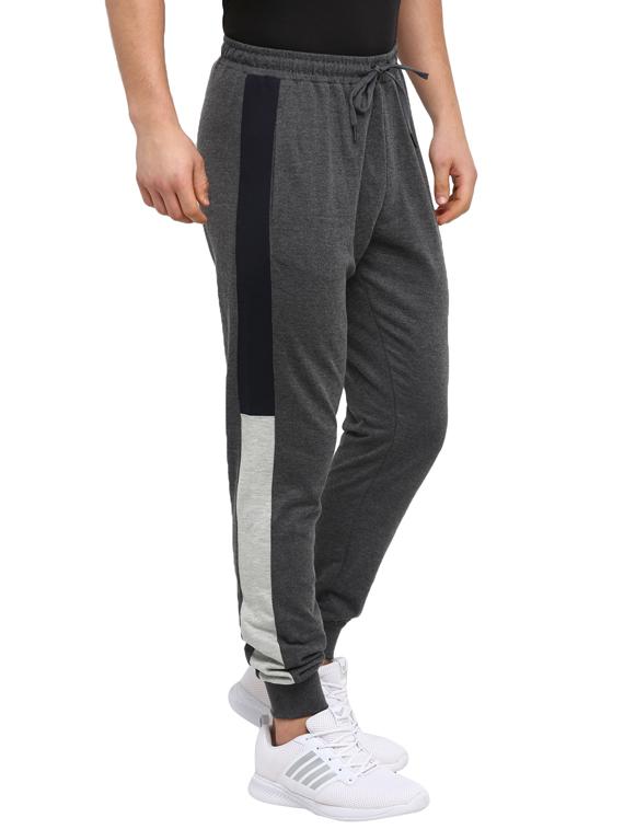 grey side taped joggers - 17632963 - Zoom Image - 2