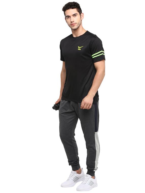grey side taped joggers - 17632963 - Zoom Image - 4