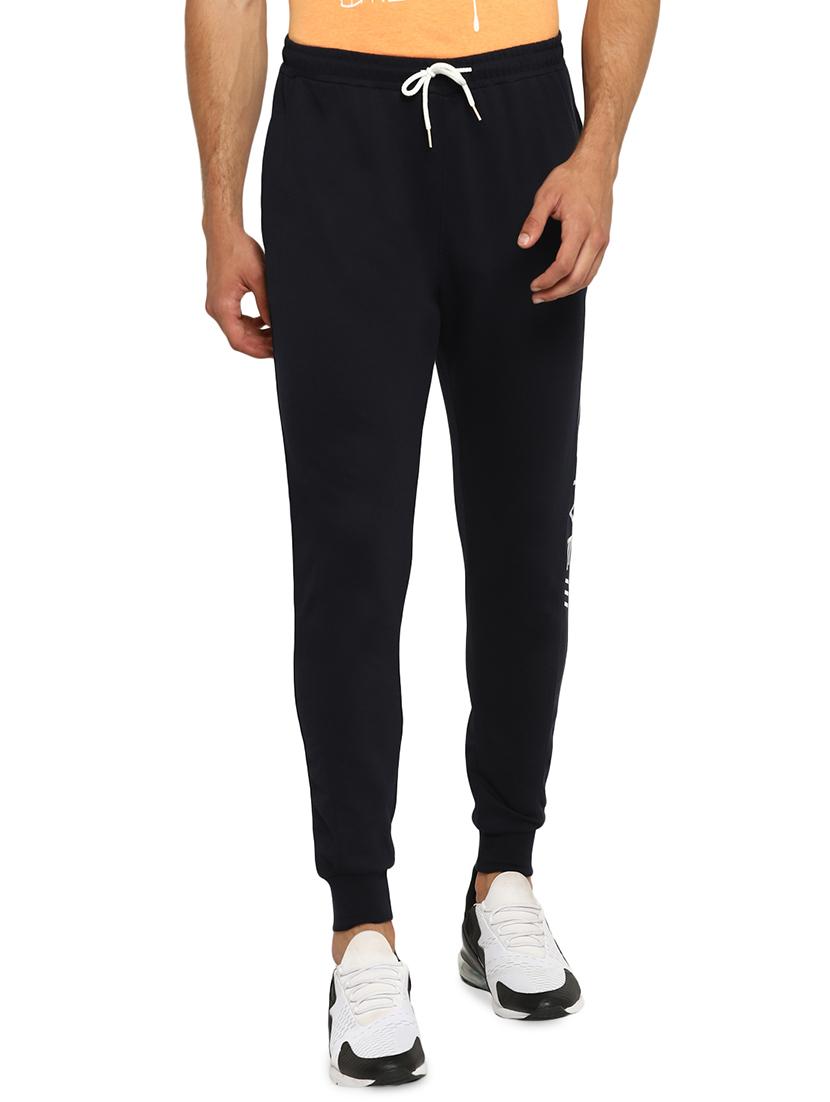 navy blue printed jogger - 17632968 - Zoom Image - 1