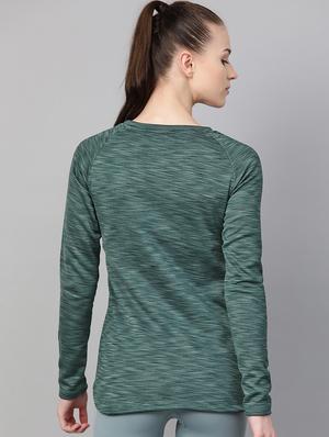 round neck melange sweatshirt - 17633016 - Standard Image - 3