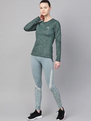 round neck melange sweatshirt - 17633016 - Standard Image - 4