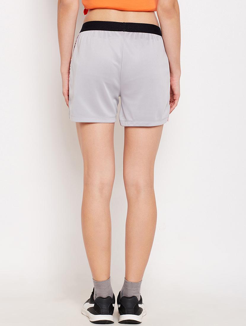 grey polyester sports shorts - 17633026 - Zoom Image - 3