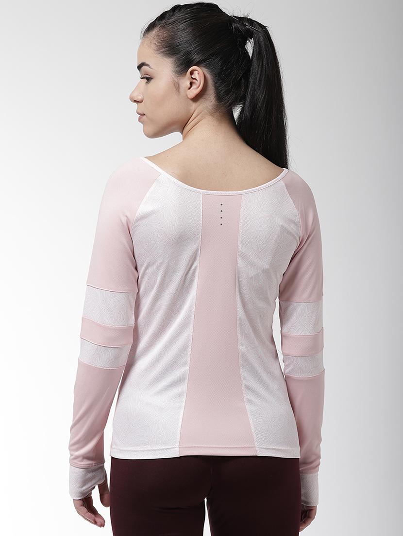 scoop neck cut & sew tee - 17633056 - Zoom Image - 3
